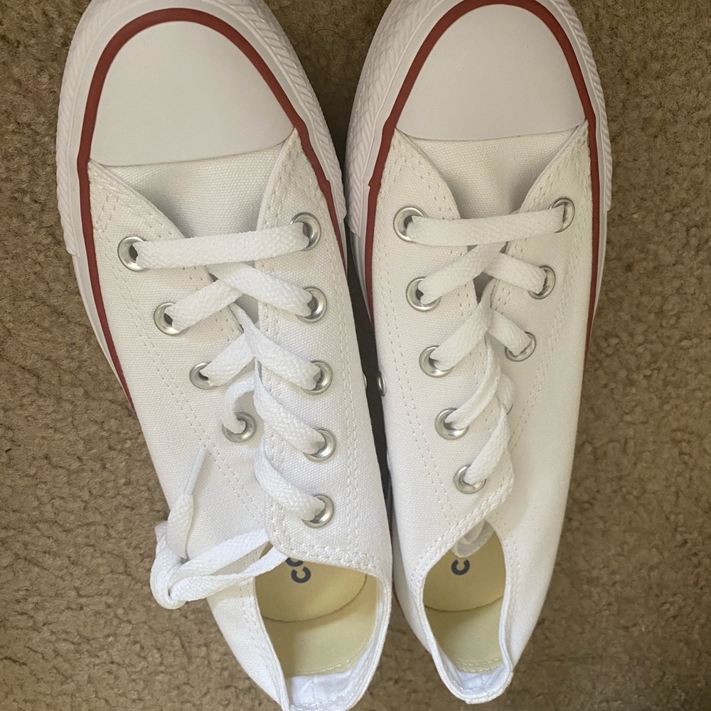 White Converse